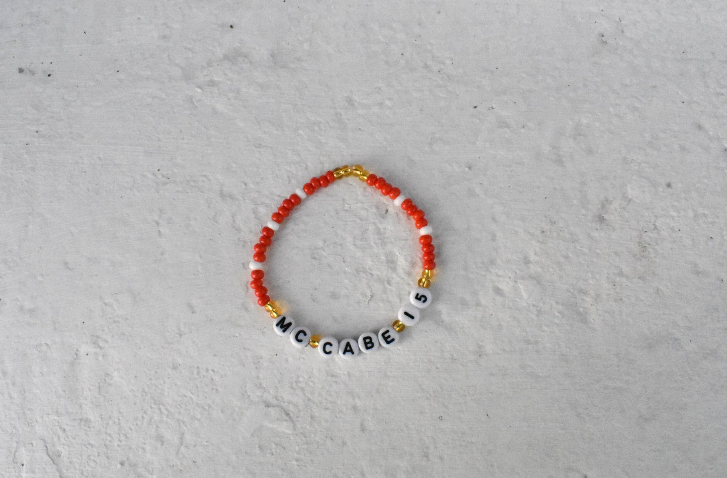 Katie McCabe Arsenal Bead Bracelet
