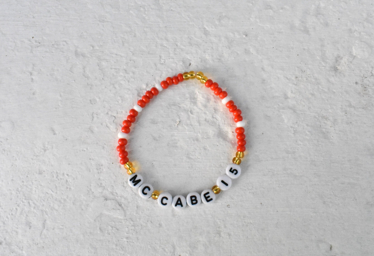 Katie McCabe Arsenal Bead Bracelet