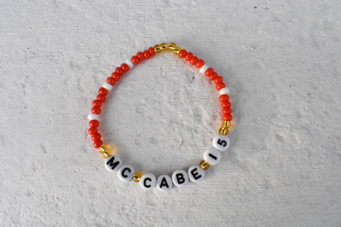 Katie McCabe Arsenal Bead Bracelet