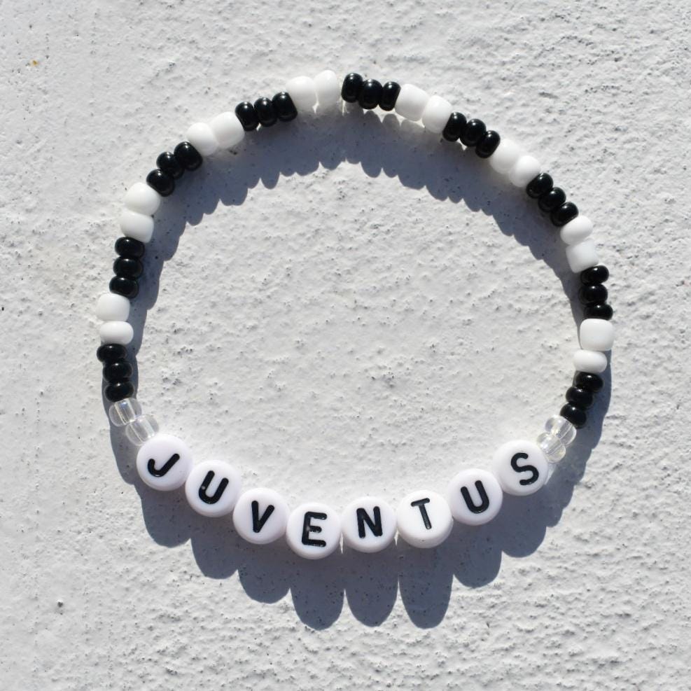 Juventus bead bracelet