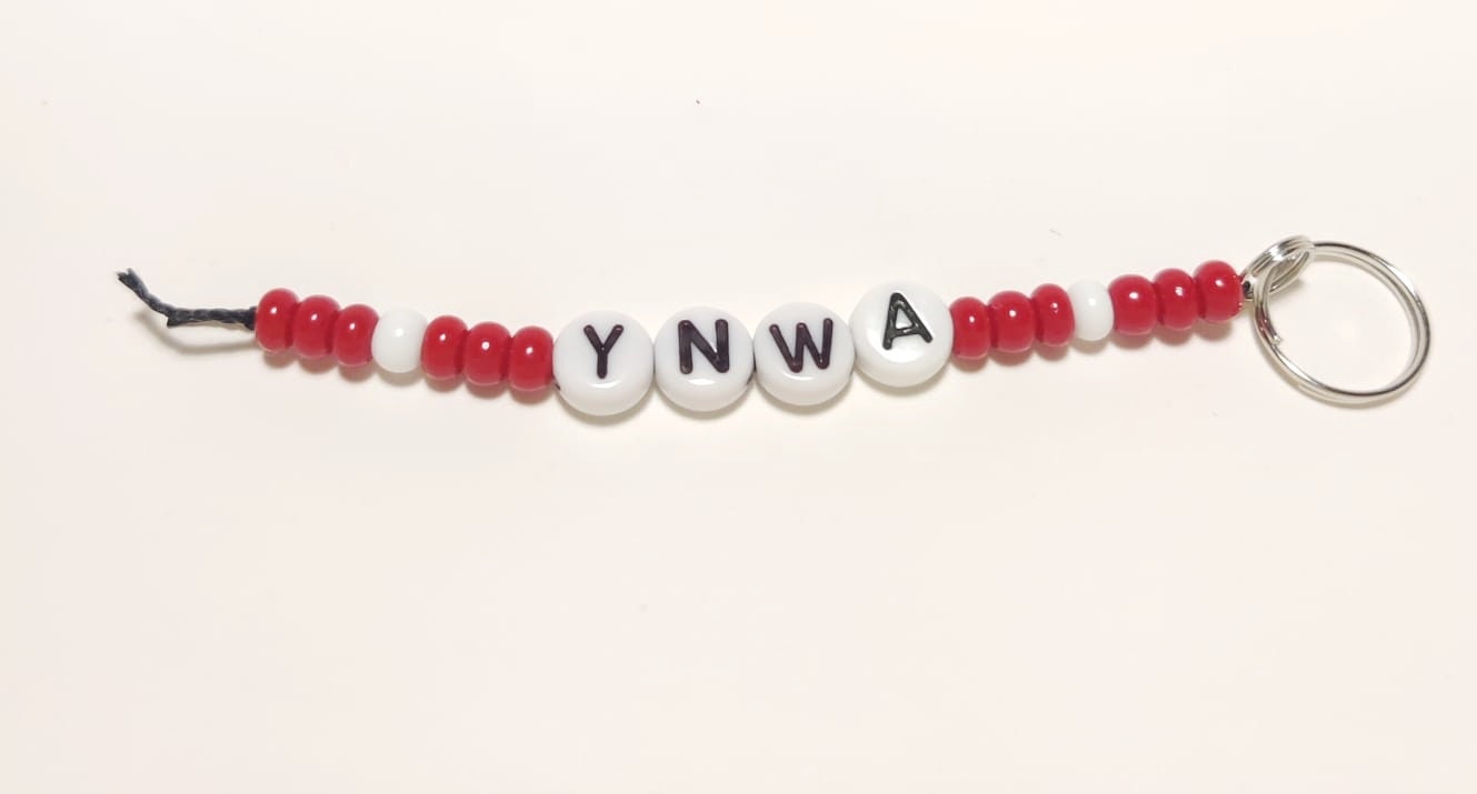 Football team personalised keychain