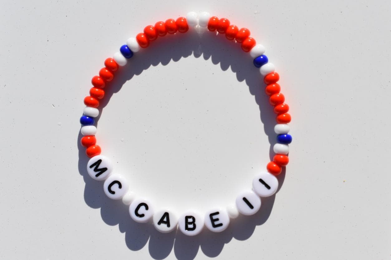 Katie McCabe Arsenal Bead Bracelet