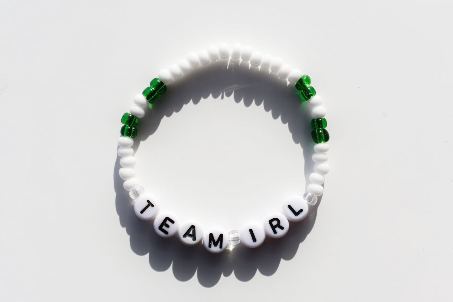 Olympics bead bracelet with Team and Country colors
