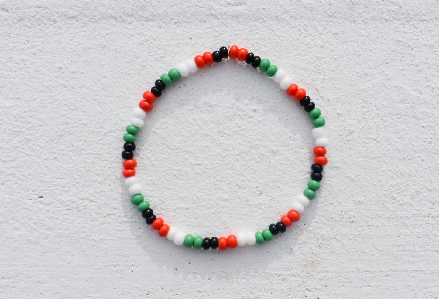Charity bracelet in aid of Palestine. 100% of proceeds go to UNICEF.