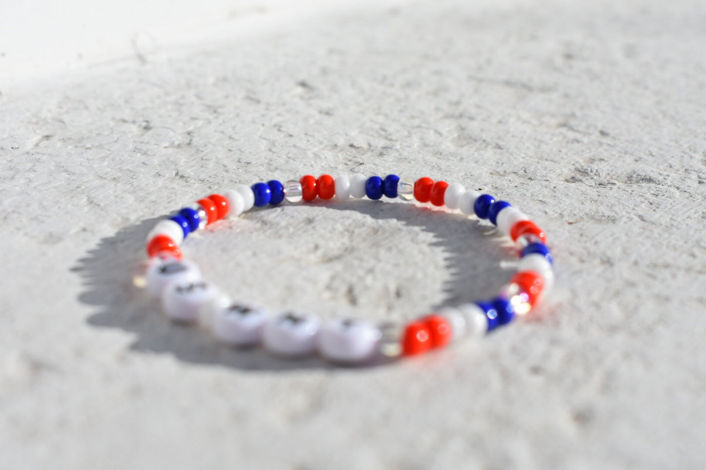United States Women's National Team (USWNT) bead bracelet