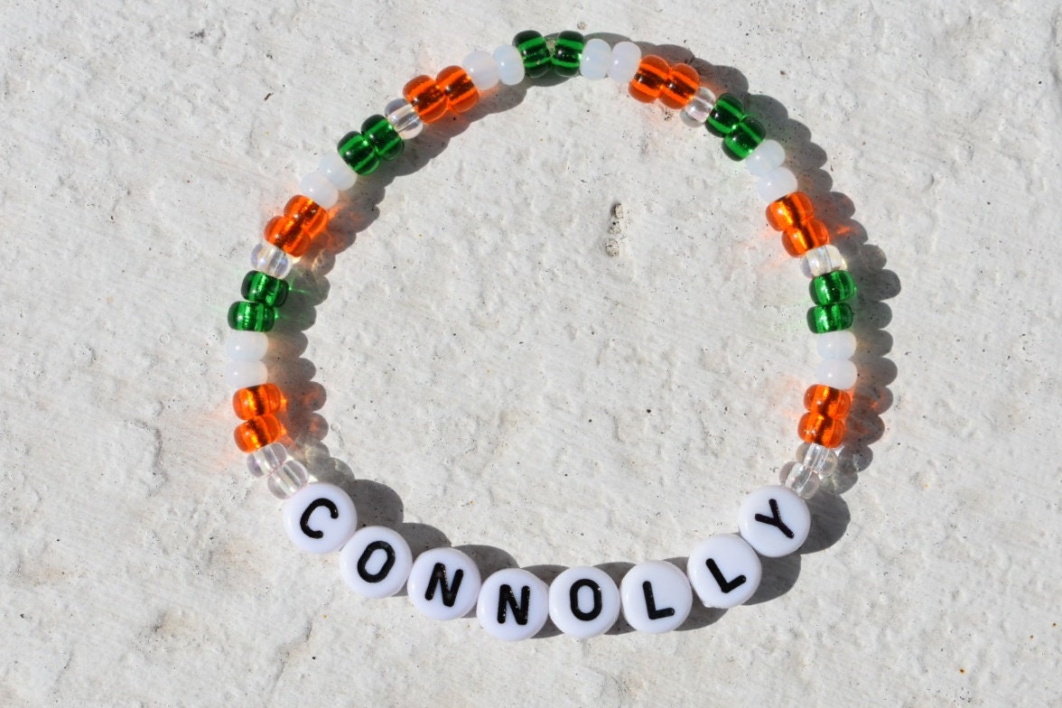 Ireland Colors Womens Soccer COYGIG Bead Bracelet