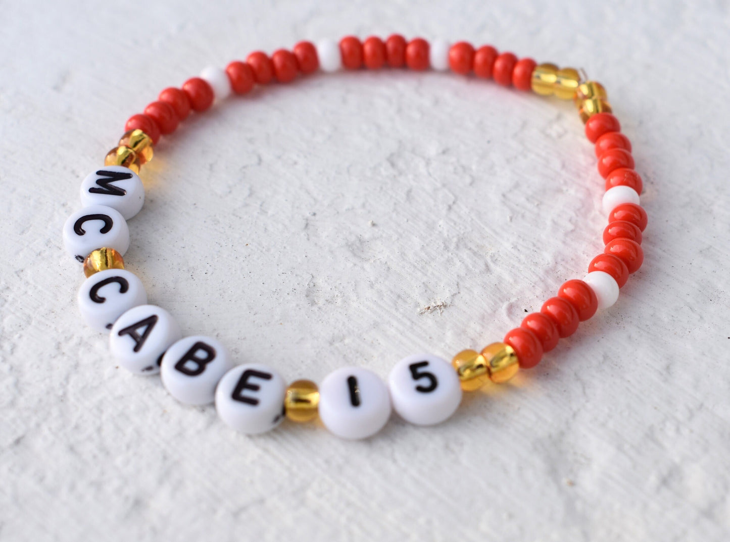 Katie McCabe Arsenal Bead Bracelet