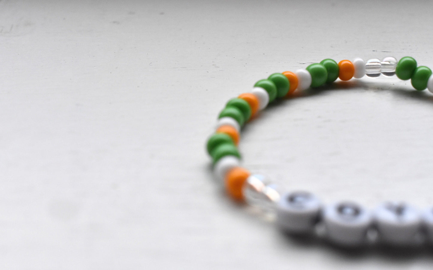 Ireland Colors Womens Soccer COYGIG Bead Bracelet