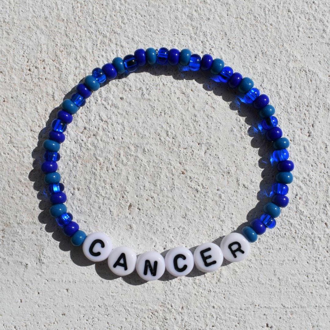 Personalized Star Sign Bead bracelet