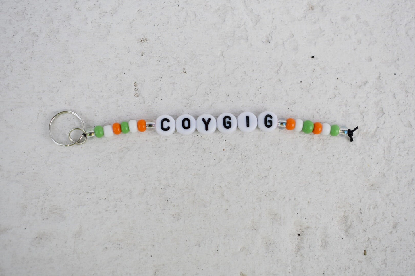 Football team personalised keychain