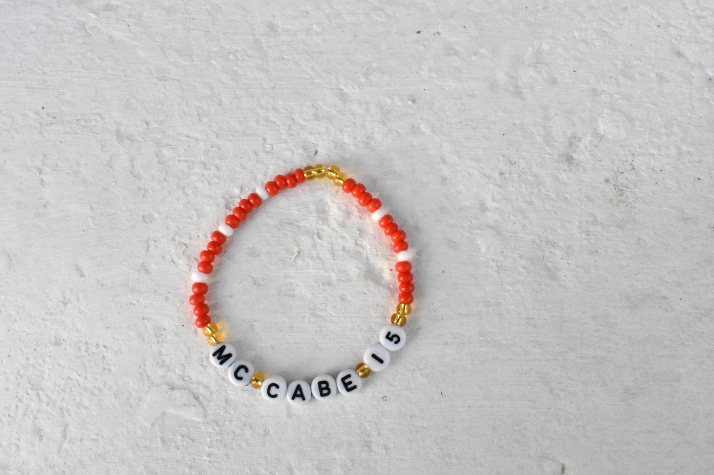 Katie McCabe Arsenal Bead Bracelet