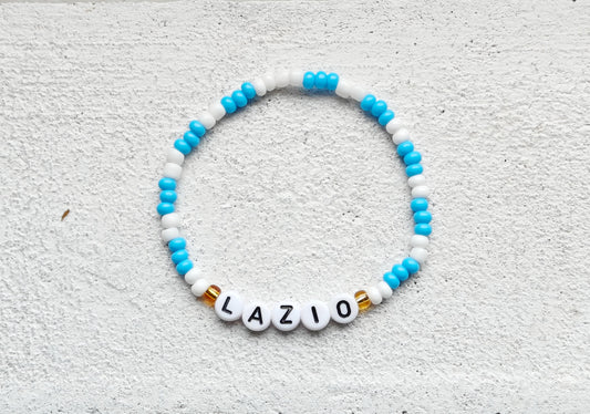 Lazio Serie A bead bracelet